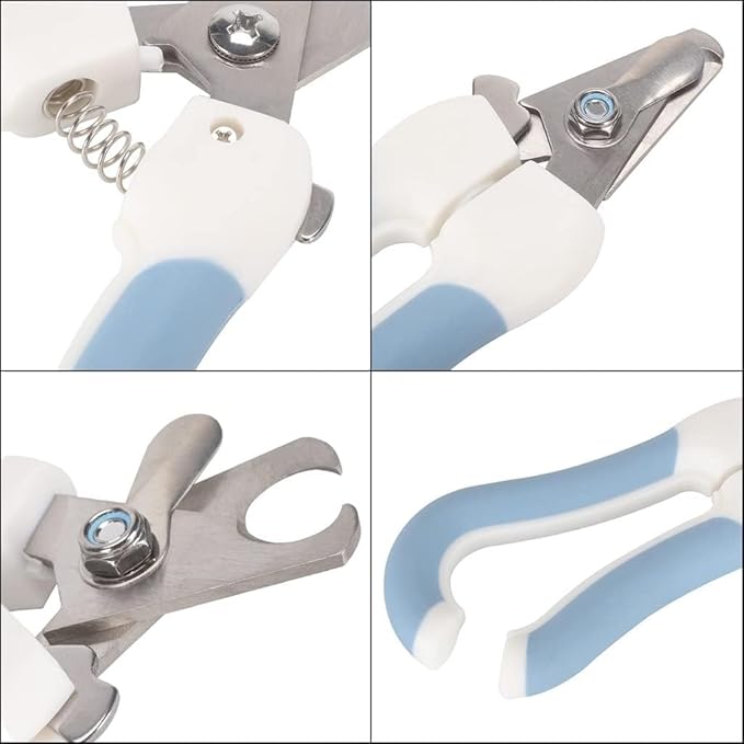 Pet Nail Clippers with Safety Guard & Nail File – Professional Dog & Cat Grooming Trimmer - Image 2