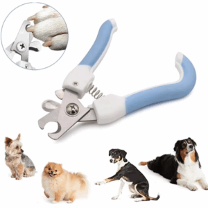 Pet Nail Clippers with Safety Guard & Nail File – Professional Dog & Cat Grooming Trimmer